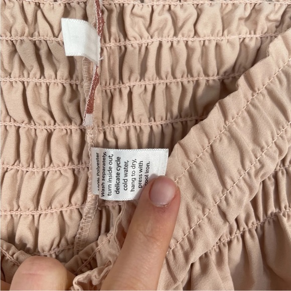 WINSTON WHITE 2 Piece Set Size M/L Womens Pink Shorts & Top Eyelet Summer - Picture 14 of 15